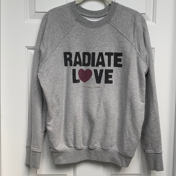 spiritual gangster radiate love sweatshirt